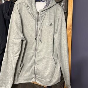 Huk zip hoodie